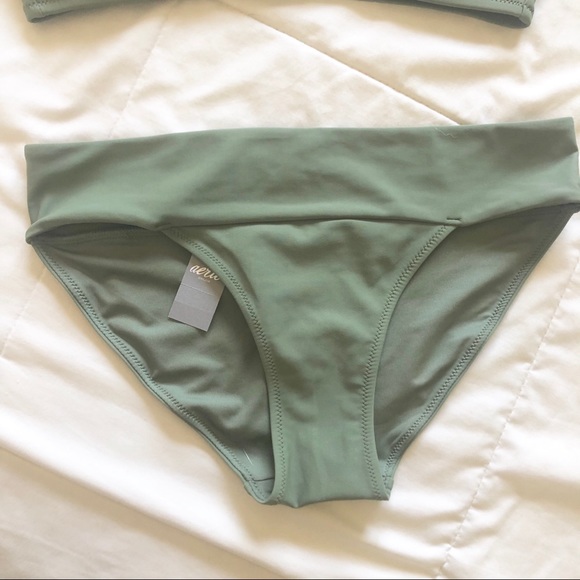 ***SOLD***NWT Aerie Army Green Bikini Set - Picture 3 of 5